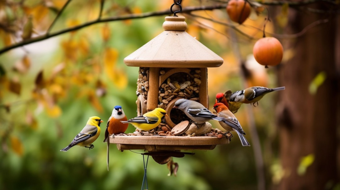 Des secrets incroyables pour nourrir les oiseaux de votre jardin en automne !